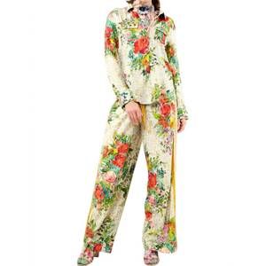 NEW ARATTA harriet pants in cream floral combo